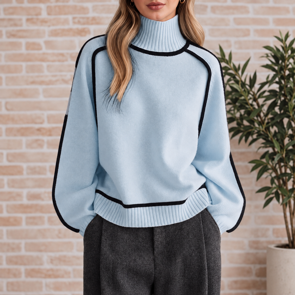 Quinn Trace Turtleneck