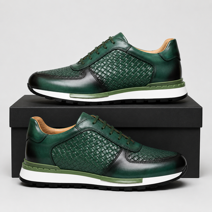 JOHN MILLER LEATHER SNEAKERS