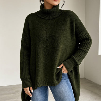 Yara Drape Turtleneck