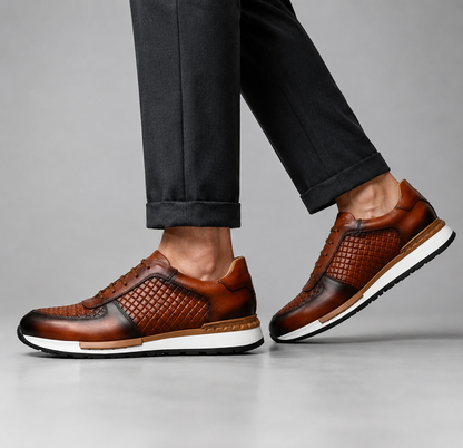 JOHN MILLER LEATHER SNEAKERS