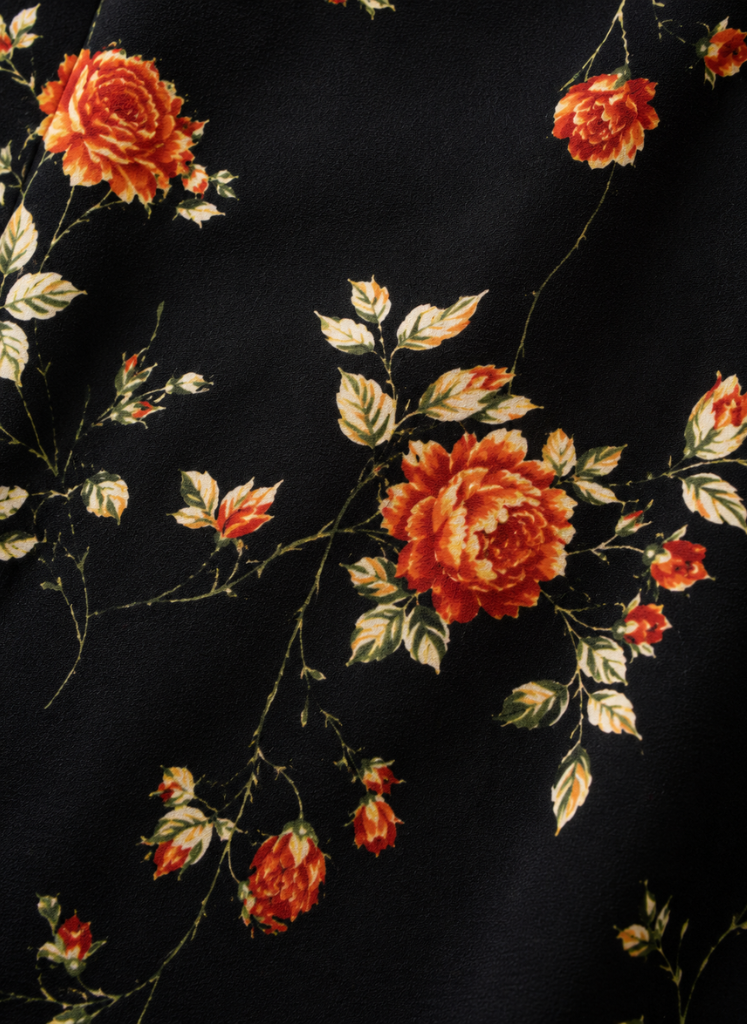 Women's Floral Midi Dress – Button Front Short Sleeve | Sorteva
