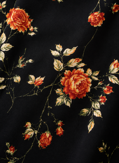 Women's Floral Midi Dress – Button Front Short Sleeve | Sorteva