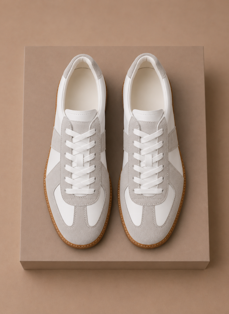 Men's Low-Top Suede Sneakers – Lightweight Casual | Sorteva