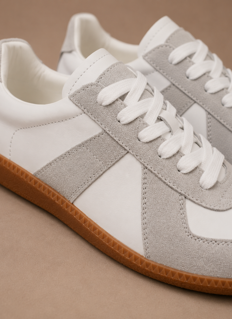 Men's Low-Top Suede Sneakers – Lightweight Casual | Sorteva