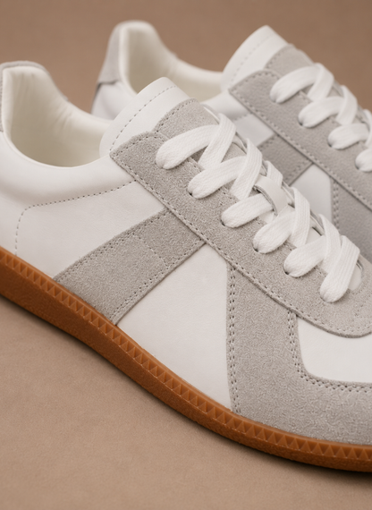 Men's Low-Top Suede Sneakers – Lightweight Casual | Sorteva