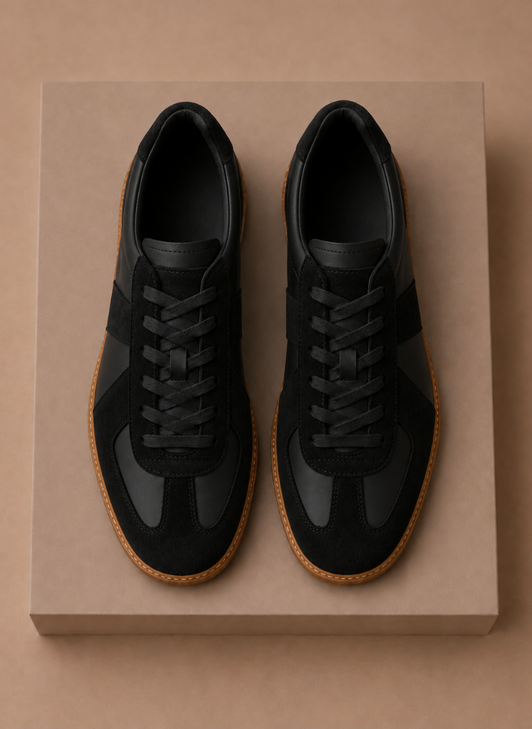 Men's Low-Top Suede Sneakers – Lightweight Casual | Sorteva