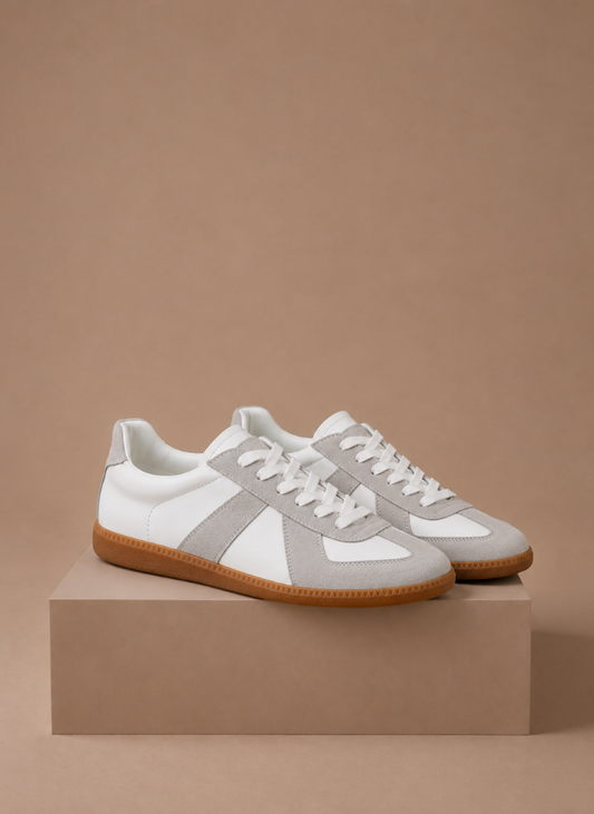 Men's Low-Top Suede Sneakers – Lightweight Casual | Sorteva