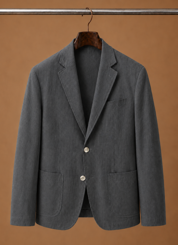 Men's Linen Style Blazer – Tailored Smart Casual Lightweight | Sorteva