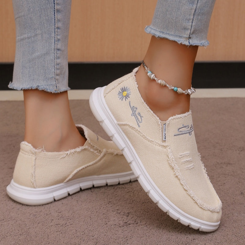 CloudStep™ Distressed Loafers - Effortless Style, All-Day Comfort