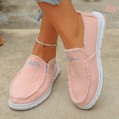 CloudStep™ Distressed Loafers - Effortless Style, All-Day Comfort