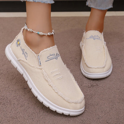 CloudStep™ Distressed Loafers - Effortless Style, All-Day Comfort