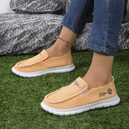 CloudStep™ Distressed Loafers - Effortless Style, All-Day Comfort