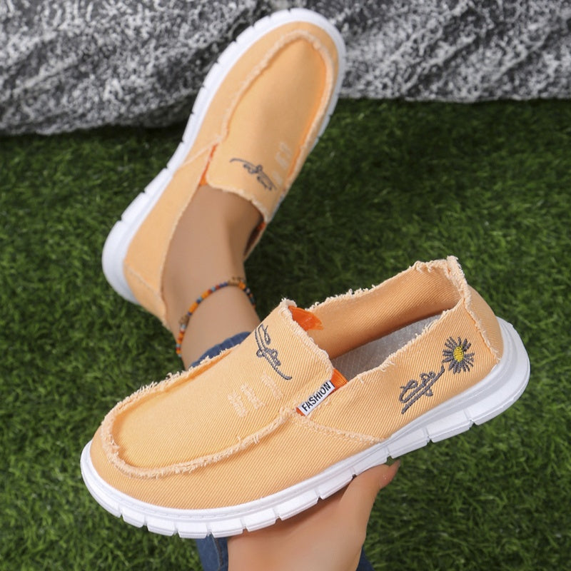 CloudStep™ Distressed Loafers - Effortless Style, All-Day Comfort