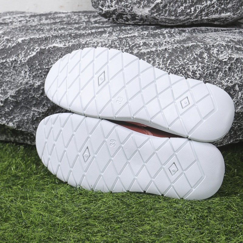CloudStep™ Distressed Loafers - Effortless Style, All-Day Comfort
