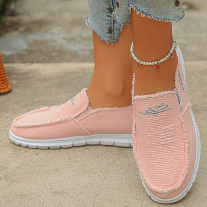 CloudStep™ Distressed Loafers - Effortless Style, All-Day Comfort