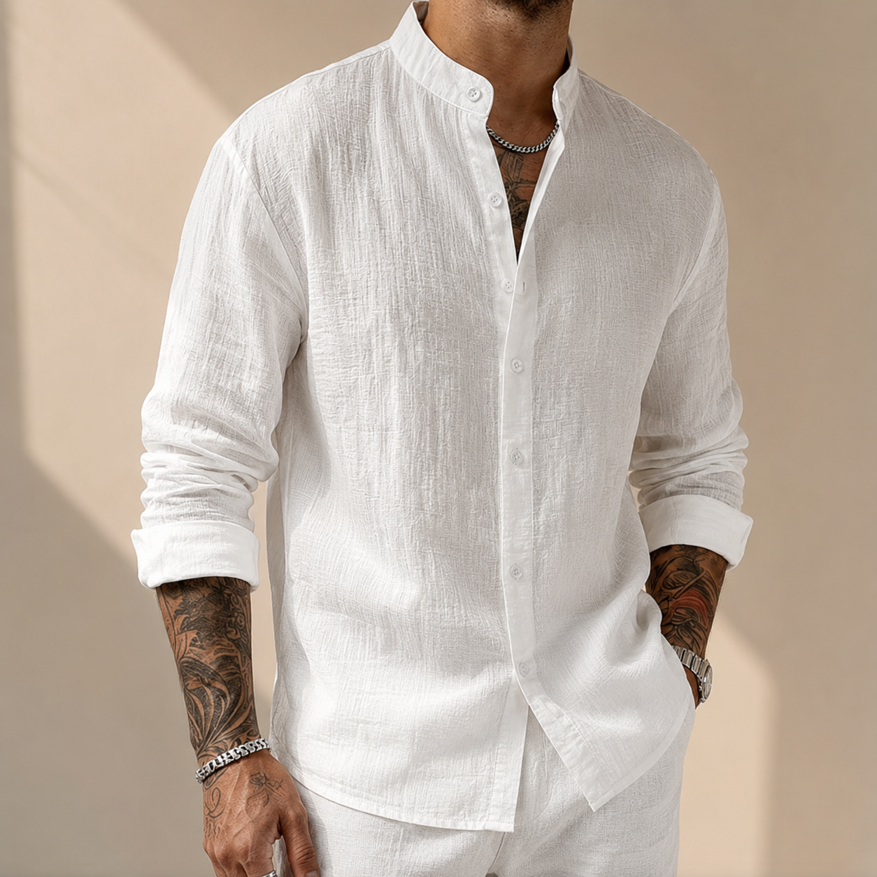Rothwell Linen Button Shirt