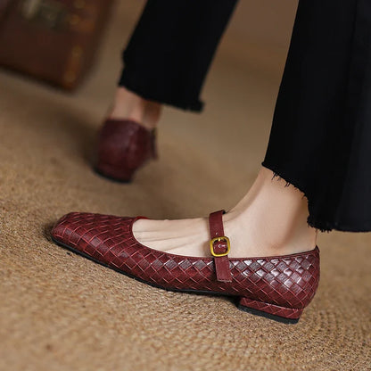 RIVA GENIUNE LEATHER MULES