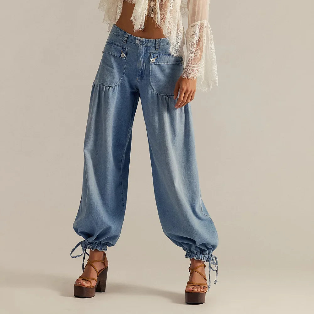 Nova Retro Wide-Leg Jeans