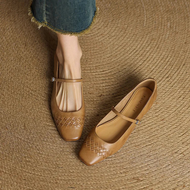 CARLEN GENIUNE LEATHER MULES