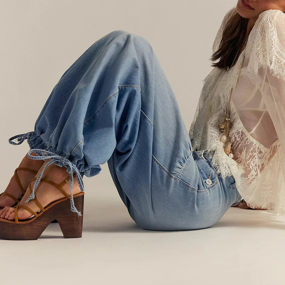 Nova Retro Wide-Leg Jeans