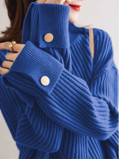 Versa Knit Oversized Pullover