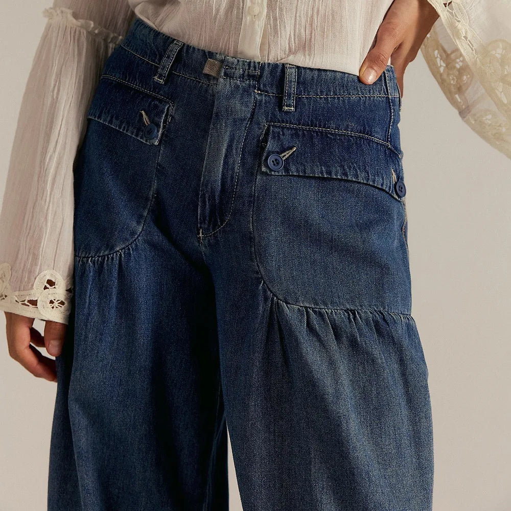 Nova Retro Wide-Leg Jeans