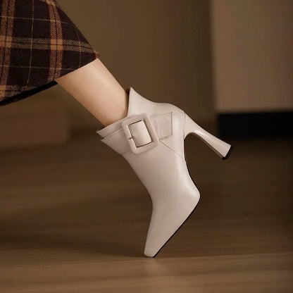 ISABELLA BUCKLE HEELS