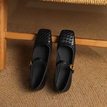 RIVA GENIUNE LEATHER MULES