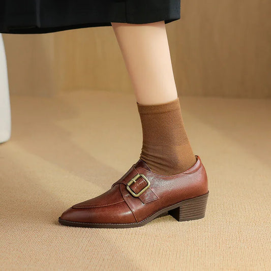 SCARLETT BUCKLE LOAFERS
