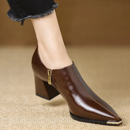 CAMBERIA LEATHER BOOTS