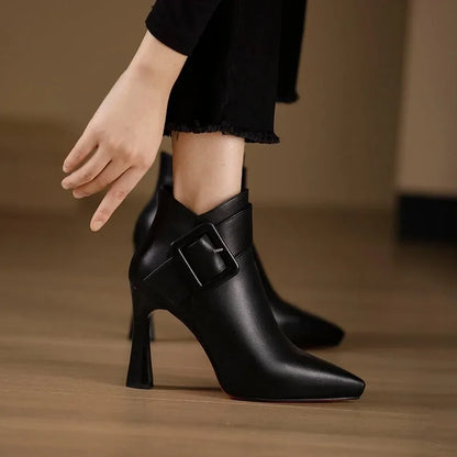 ISABELLA BUCKLE HEELS