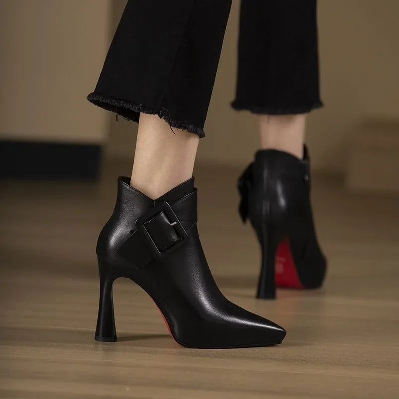 ISABELLA BUCKLE HEELS