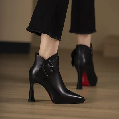ISABELLA BUCKLE HEELS