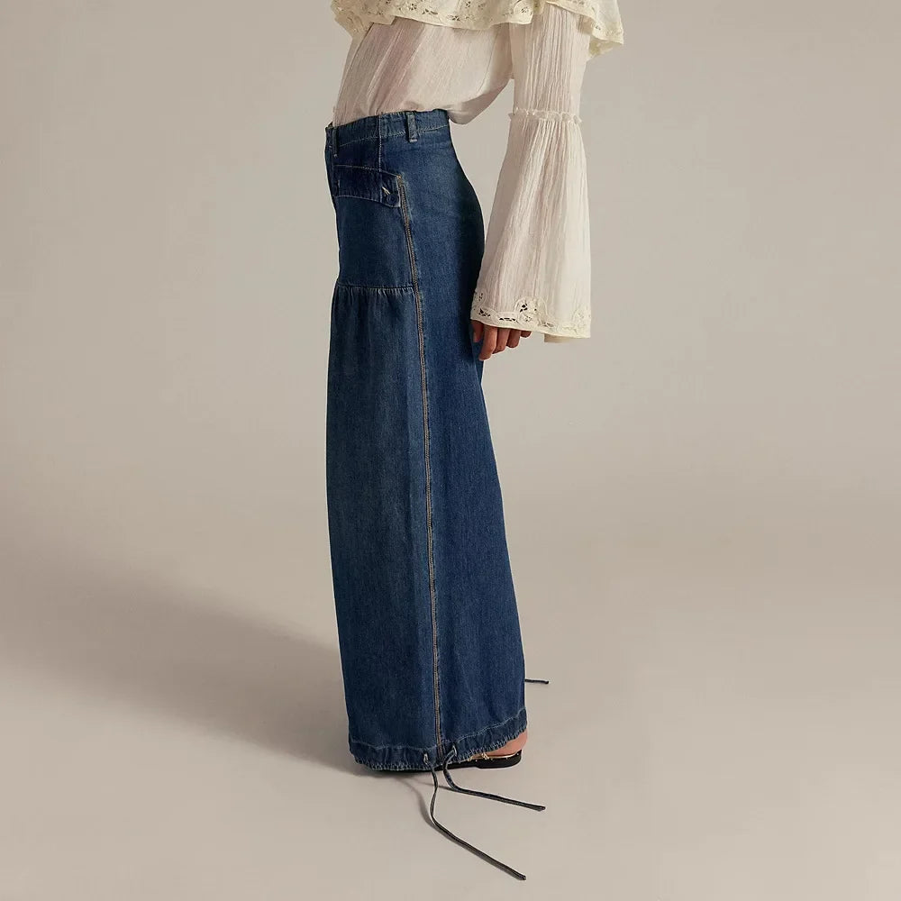 Nova Retro Wide-Leg Jeans
