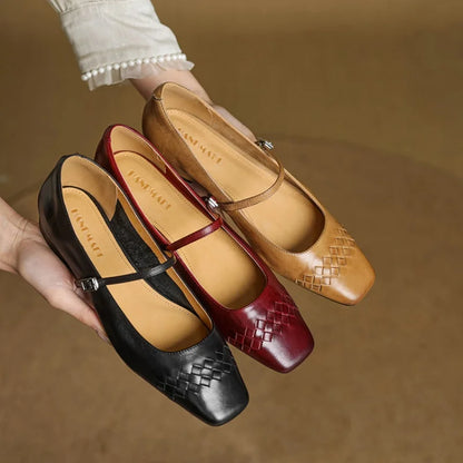 CARLEN GENIUNE LEATHER MULES