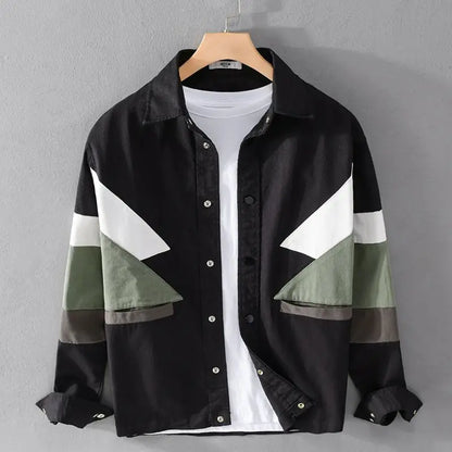 Axis Colorblock Overshirt