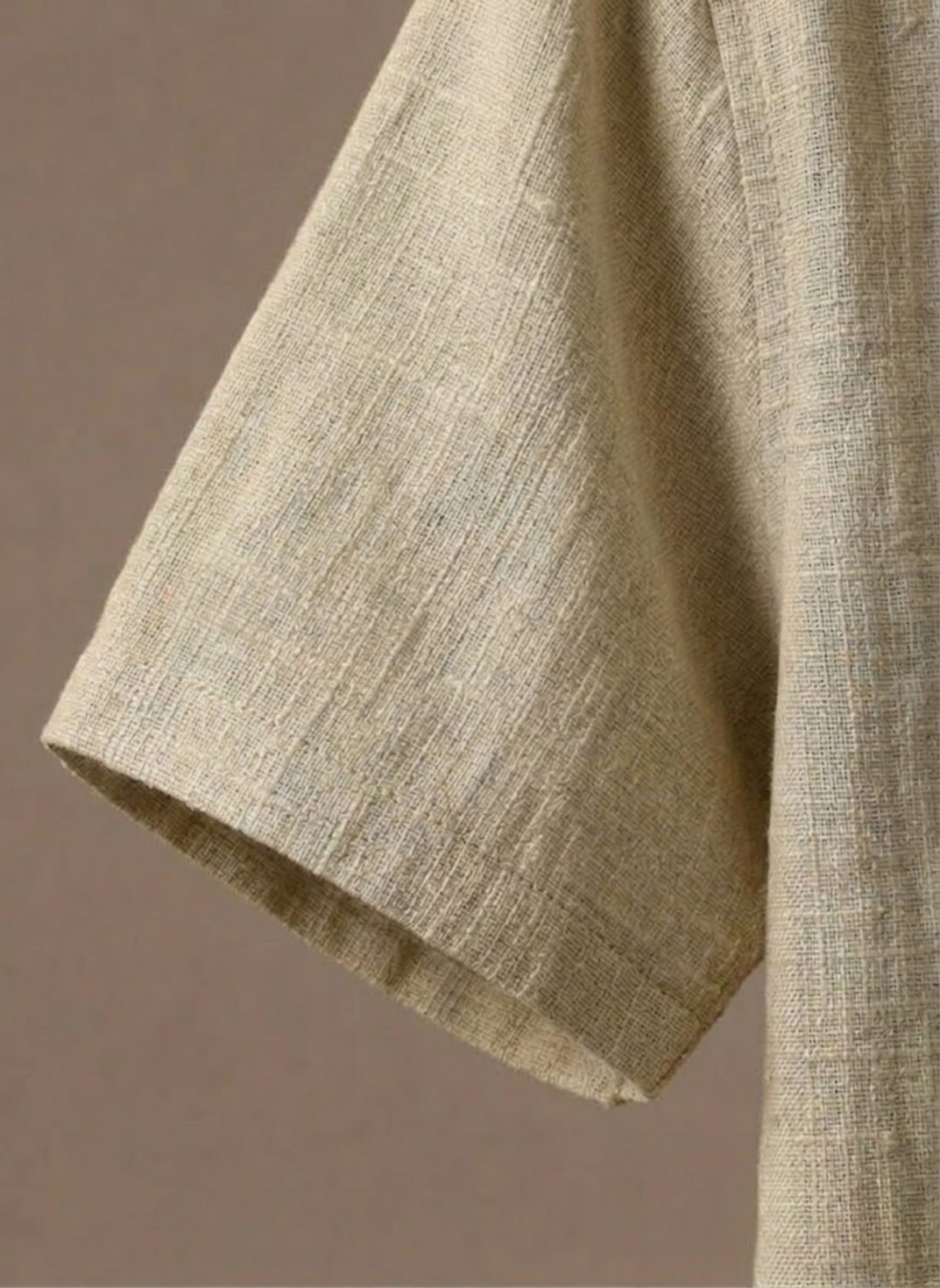 Men's Linen Style Beach Shirt – Lightweight Breathable Summer | Sorteva
