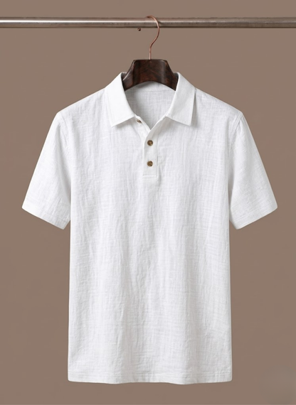 Men's Linen Style Beach Shirt – Lightweight Breathable Summer | Sorteva
