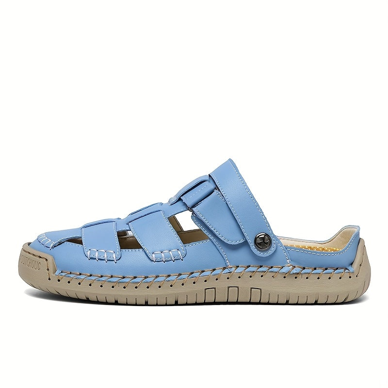 Soraya™ – Adjustable Closed-Toe Comfort Sandals | Hook-&-Loop Straps, Wide Toe Box & All-Day Comfort