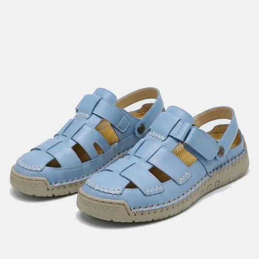 Soraya™ – Adjustable Closed-Toe Comfort Sandals | Hook-&-Loop Straps, Wide Toe Box & All-Day Comfort