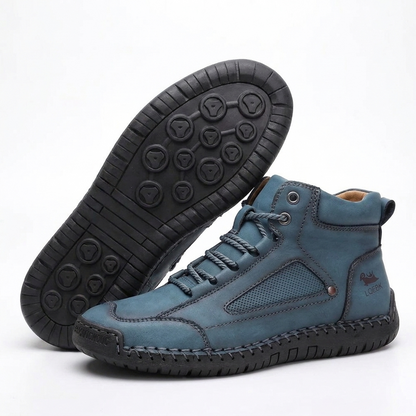 Elina™ – Mid-Top Comfort Sneakers for Women | Hand-Stitched, Wide Toe Box & Anti-Slip Sole