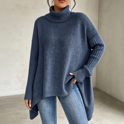 Yara Drape Turtleneck